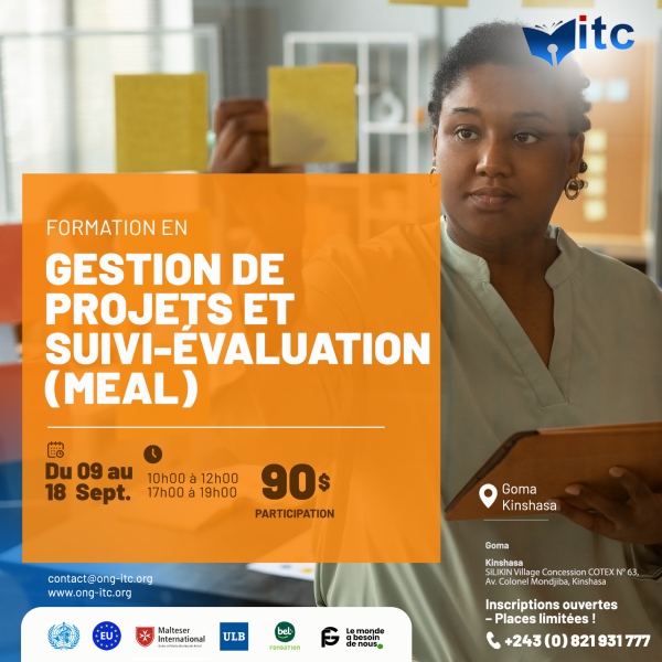 Calendrier dtaill des formations Octobre  Dcembre 2025  contactongitc.org 243 821931777 Nous sommes   Abidjan Cameroun Burundi Kigali Goma Kinshasa.
